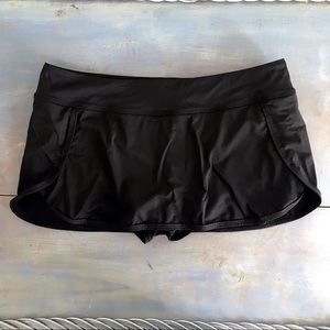Athleta | Black Swim Skirt | M